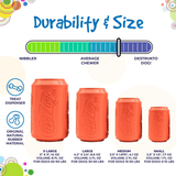 SodaPup Durable Soda Can Chew and Treat Toy