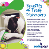 SodaPup Durable Soda Can Chew and Treat Toy