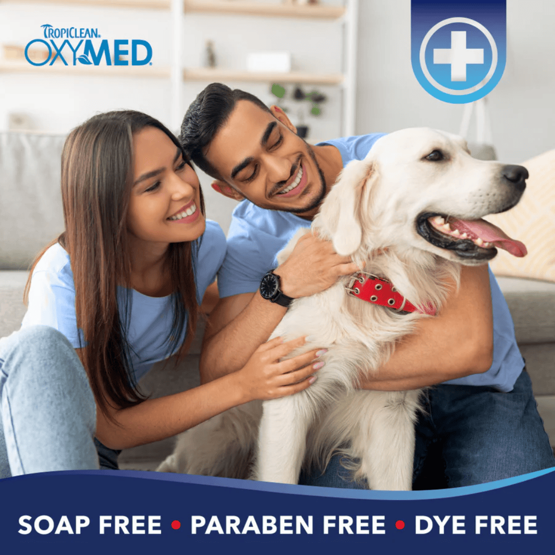 TropiClean OxyMed Medicated Anti-Itch Oatmeal Treatment for Pets 591ml