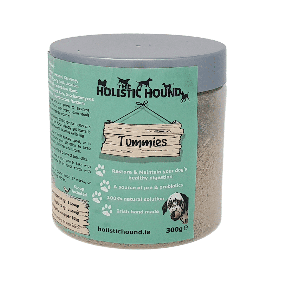Tummies Prebiotic and Probiotics for Dogs - Ideal for dogs with diarrhea and upset stomach